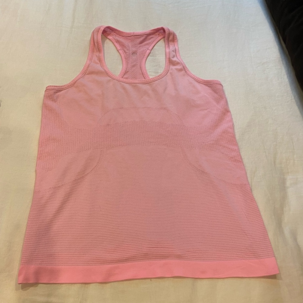 Lululemon Light pink tank top